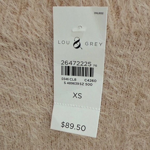 NEW Blush Color Fuzzy Sweater Dress - Picture 2 of 3